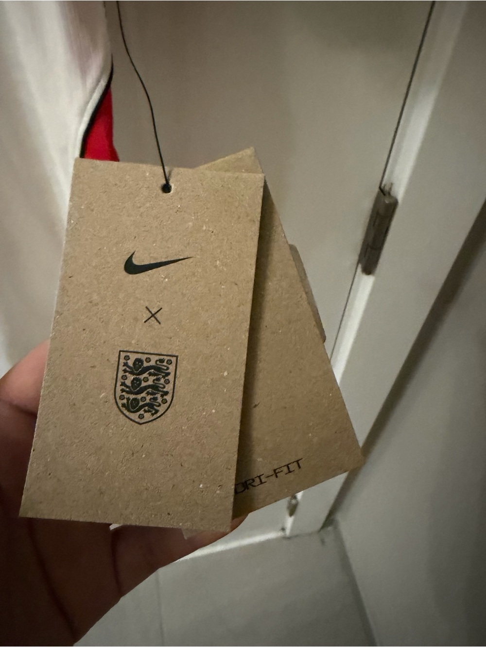 England Home Soccer Jersey - Picture 3 of 4